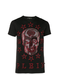 Philipp Plein Crystal Skull T Shirt