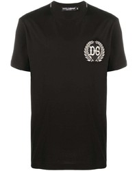 Dolce & Gabbana Dg Patch Cotton T Shirt