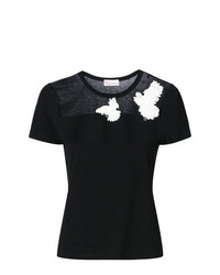 RED Valentino Dove Embroidered T Shirt