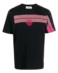 Stone Island Embroidered Compass Short Sleeve T Shirt