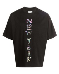 Opening Ceremony Embroidered Cotton T Shirt