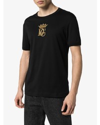 Dolce & Gabbana Embroidered Crown T Shirt