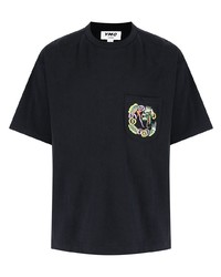 YMC Embroidered Dragon Pocket T Shirt