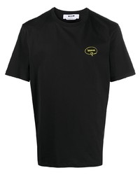 MSGM Embroidered Dreamer T Shirt