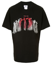 Doublet Embroidered Fringed T Shirt