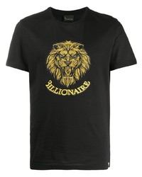 Billionaire Embroidered Graphic Print T Shirt