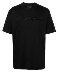 John Richmond Embroidered Logo Detail T Shirt
