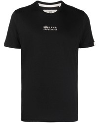 Alpha Industries Embroidered Logo Organic Cotton T Shirt
