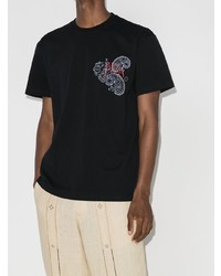 JW Anderson Embroidered Logo Short Sleeve T Shirt