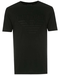 Emporio Armani Embroidered Logo T Shirt