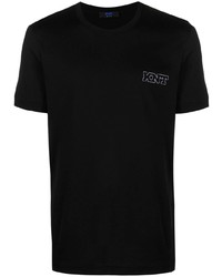 Kiton Embroidered Logo T Shirt