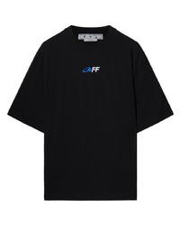 Off-White Embroidered Logo T Shirt