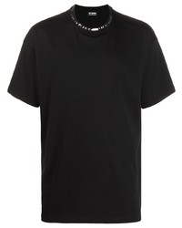 Raf Simons Embroidered Round Neck T Shirt