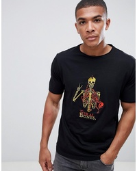 Bolongaro Trevor Embroidered Skeleton T Shirt