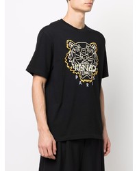 Kenzo Embroidered Tiger T Shirt