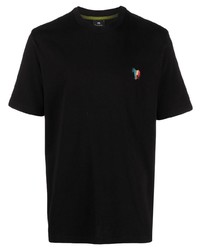 PS Paul Smith Embroidered Zebra Detail T Shirt