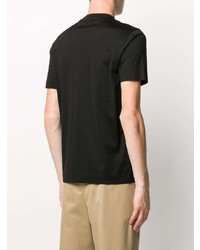 Emporio Armani Face And Logo Patch T Shirt