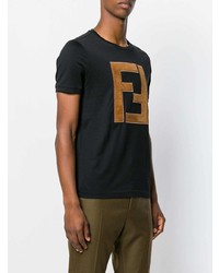 Fendi Ff Logo T Shirt Unavailable