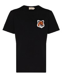 MAISON KITSUNÉ Fox Head Crew Neck T Shirt