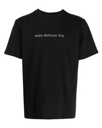 Stolen Girlfriends Club Gothic Logo Embroidered T Shirt