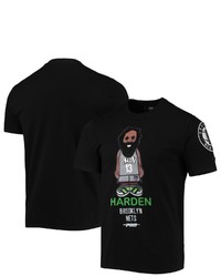 PRO STANDARD James Harden Black Brooklyn Nets Caricature T Shirt At Nordstrom