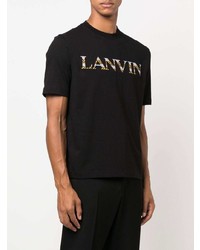 Lanvin Logo Crew Neck T Shirt