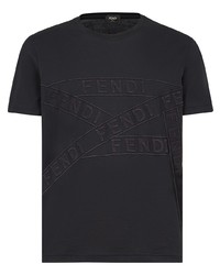 Fendi Logo Detail T Shirt