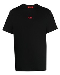 424 Logo Embroidered Cotton T Shirt