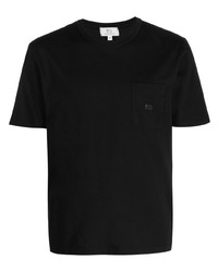 Woolrich Logo Embroidered Cotton T Shirt