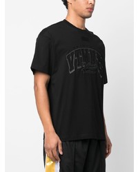 VTMNTS Logo Embroidered Crew Neck T Shirt