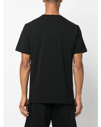 Off-White Logo Embroidered Short Sleeved T Shirt
