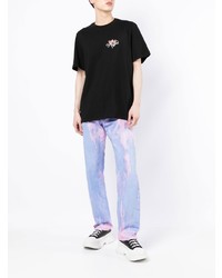 MSGM Logo Embroidered T Shirt