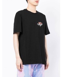 MSGM Logo Embroidered T Shirt