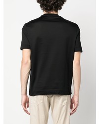 Emporio Armani Logo Embroidered T Shirt