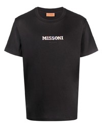 Missoni Logo Embroidered T Shirt