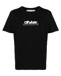 Off-White Logo Embroidered T Shirt