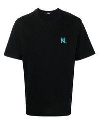 Karl Lagerfeld Logo Embroidered T Shirt