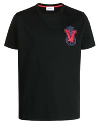 Ports V Logo Embroidered T Shirt