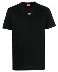 Diesel Logo Embroidery Cotton T Shirt
