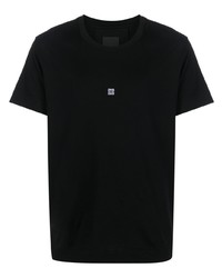 Givenchy Logo Embroidery Cotton T Shirt
