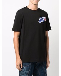 Diesel Logo Patch Cotton T Shirt