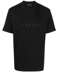 John Richmond Logo Print Cotton T Shirt