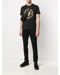 Versace Medusa Embroidered T Shirt