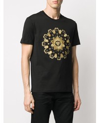 Versace Medusa Embroidered T Shirt