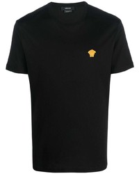 Versace Medusa Head Embroidered T Shirt