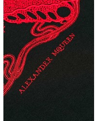 Alexander McQueen Moth Embroidered T Shirt