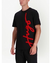 Hugo Oversize Embroidered Logo T Shirt