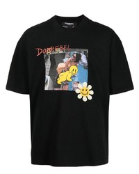 DOMREBEL Photograph Print Cotton T Shirt