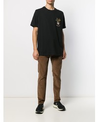 Maharishi Plant Embroidered Boxy T Shirt