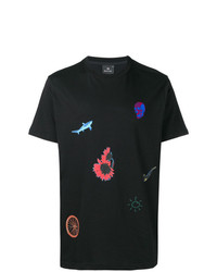Ps By Paul Smith Print Patch T Shirt